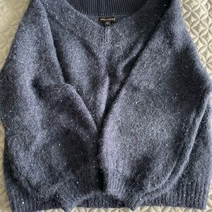 Blue Knit Sweater